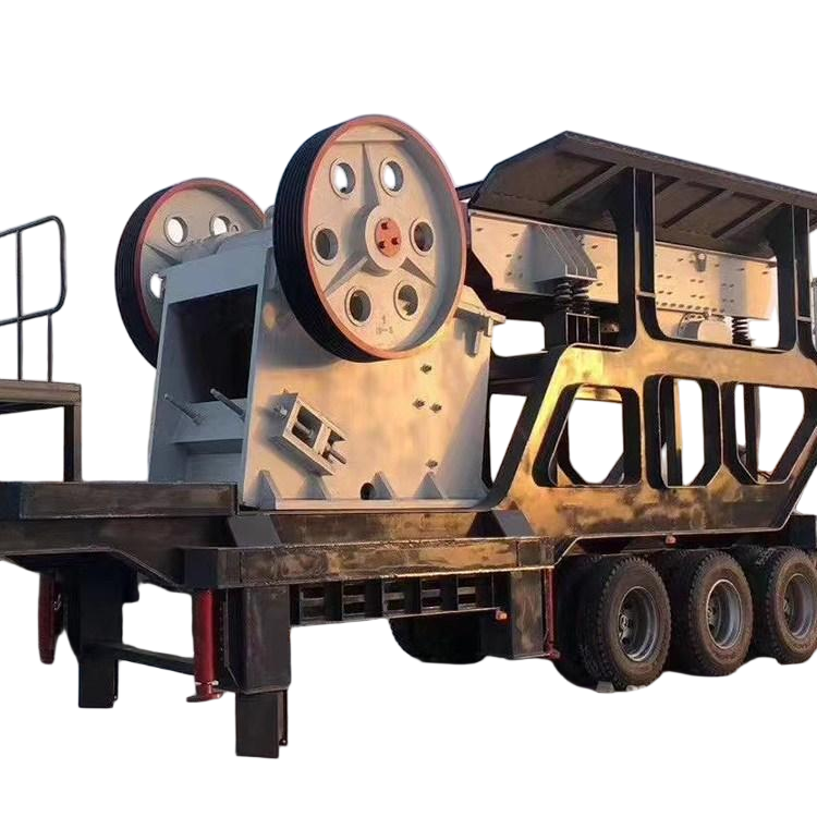 Heavy-Duty Wheeled Mobile Crushing Plant