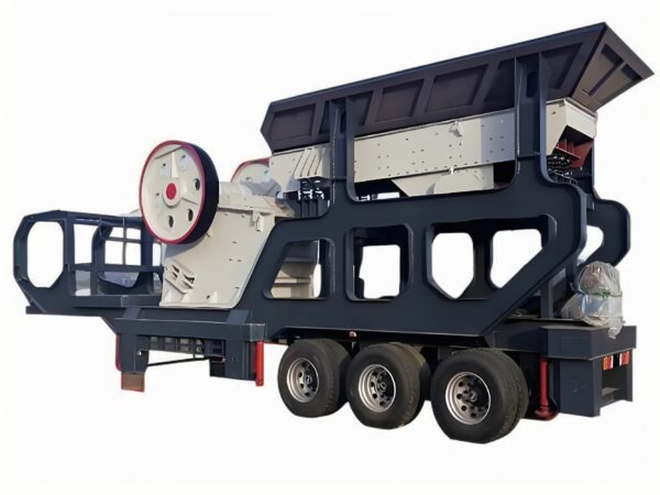 Heavy-Duty Tyre Mobile Crushing Station