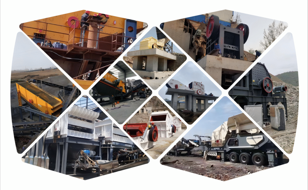 Waste Concrete Crushing Production Line