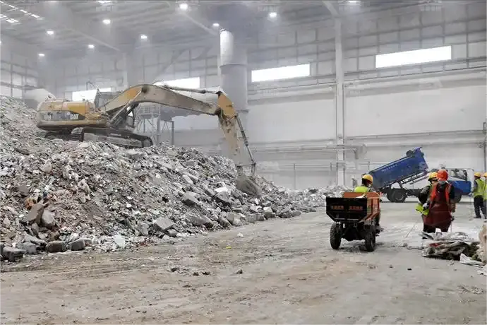 Waste Concrete Crushing Production Line