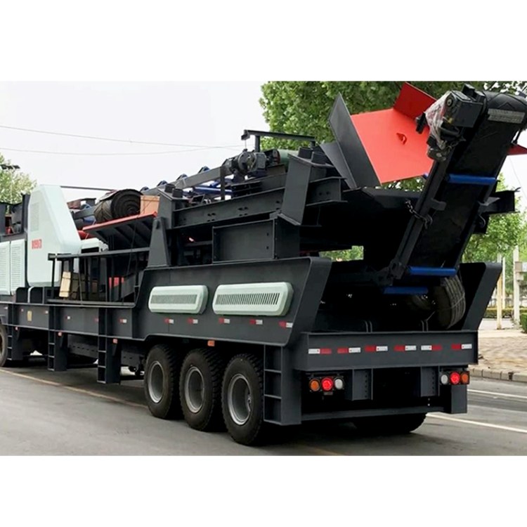 Heavy-Duty Tyre Mobile Crushing Plant