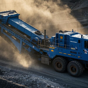 Heavy-Duty Tire-type Mobile Crushing Station