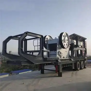 Heavy-Duty Tyre Mobile Crushing Plant