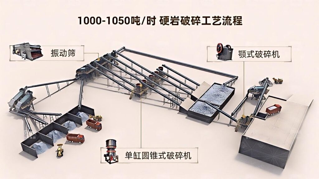 Ballast Crushing Process