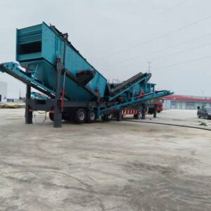Heavy Duty Tire-type Mobile Crushing Plant