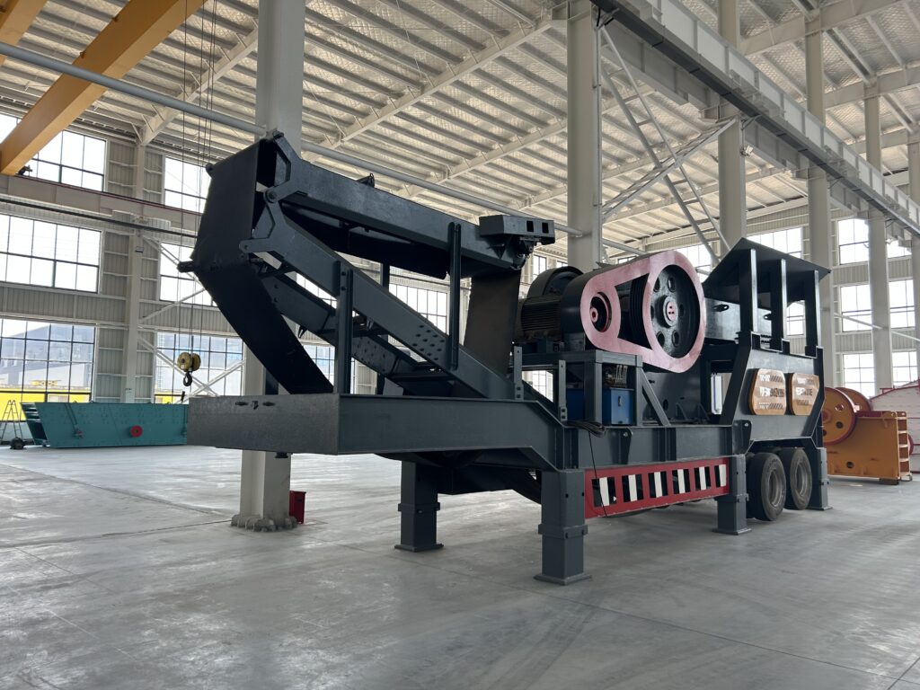 Mounted Mobile Crusher Station