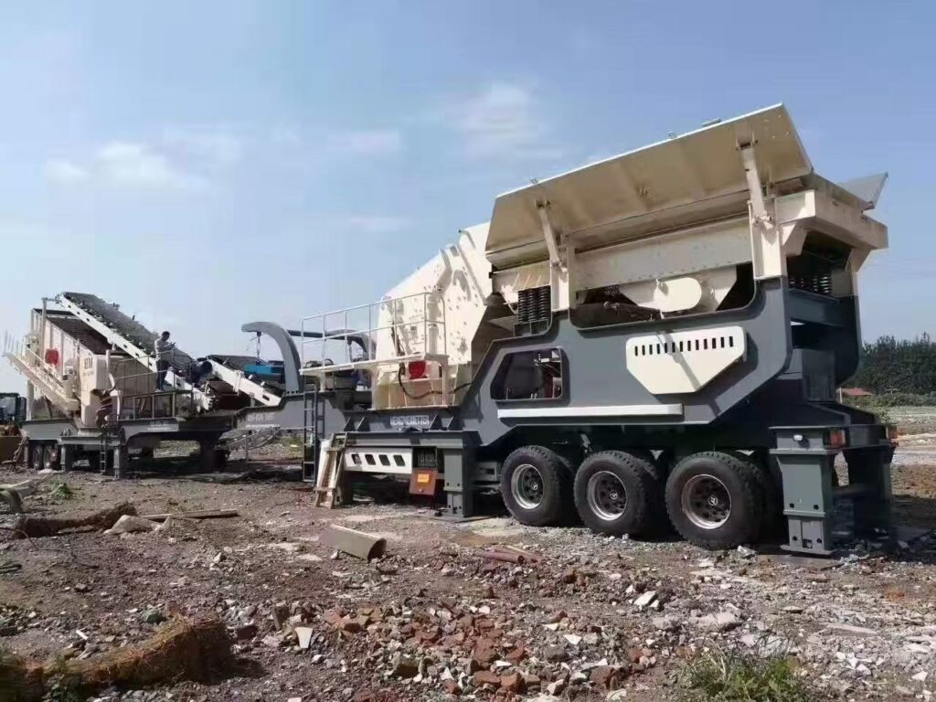 200TPH soft rock crushing plant