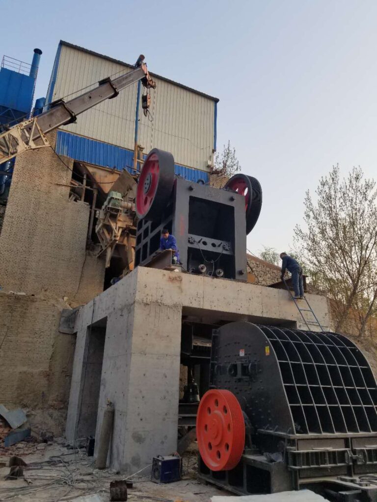 Ballast Crushing Process